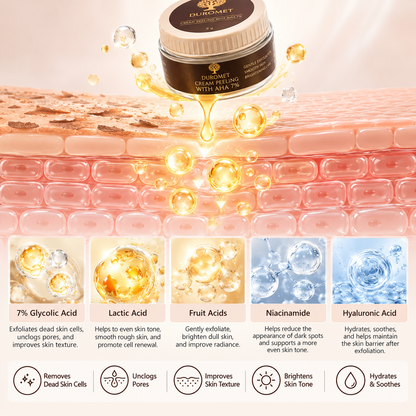 DUROMET™ Cream Peeling With AHA 7% – Exfoliate, Smooth & Reveal Brighter-Looking Skin