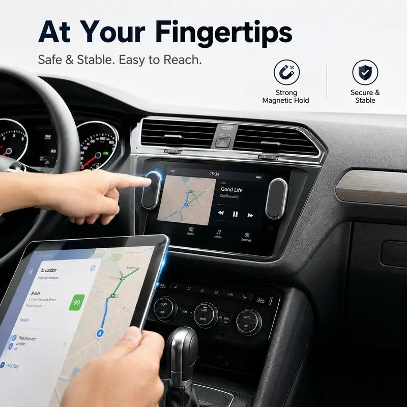 Magnetic Phone holders to tablet mounts Car Phone Holder 2/3Pcs Car magnetic Phone holder Mount Universal Suction Cup Navigation Support Adjustable 360 Rotation for Automotive Supplies phone holder for car