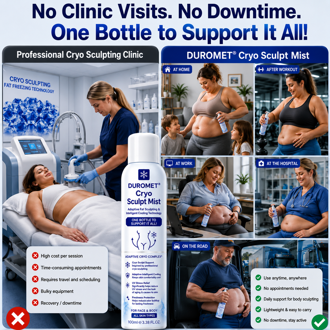 𝗗𝗨𝗥𝗢𝗠𝗘𝗧® 4-in-1 Cryo Sculpt Mist