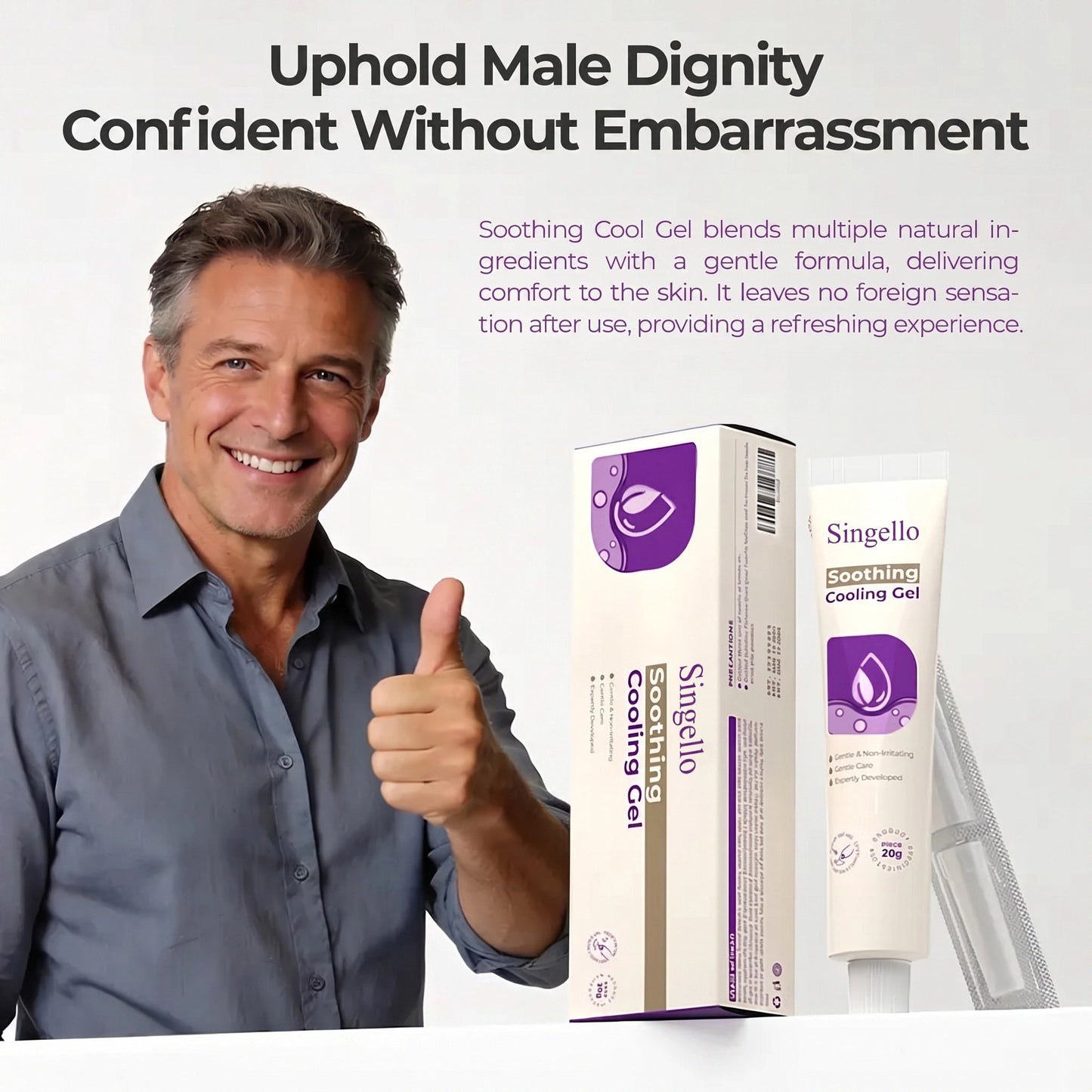 Singello® herbal care gel, gentle and non-irritating, suitable for daily