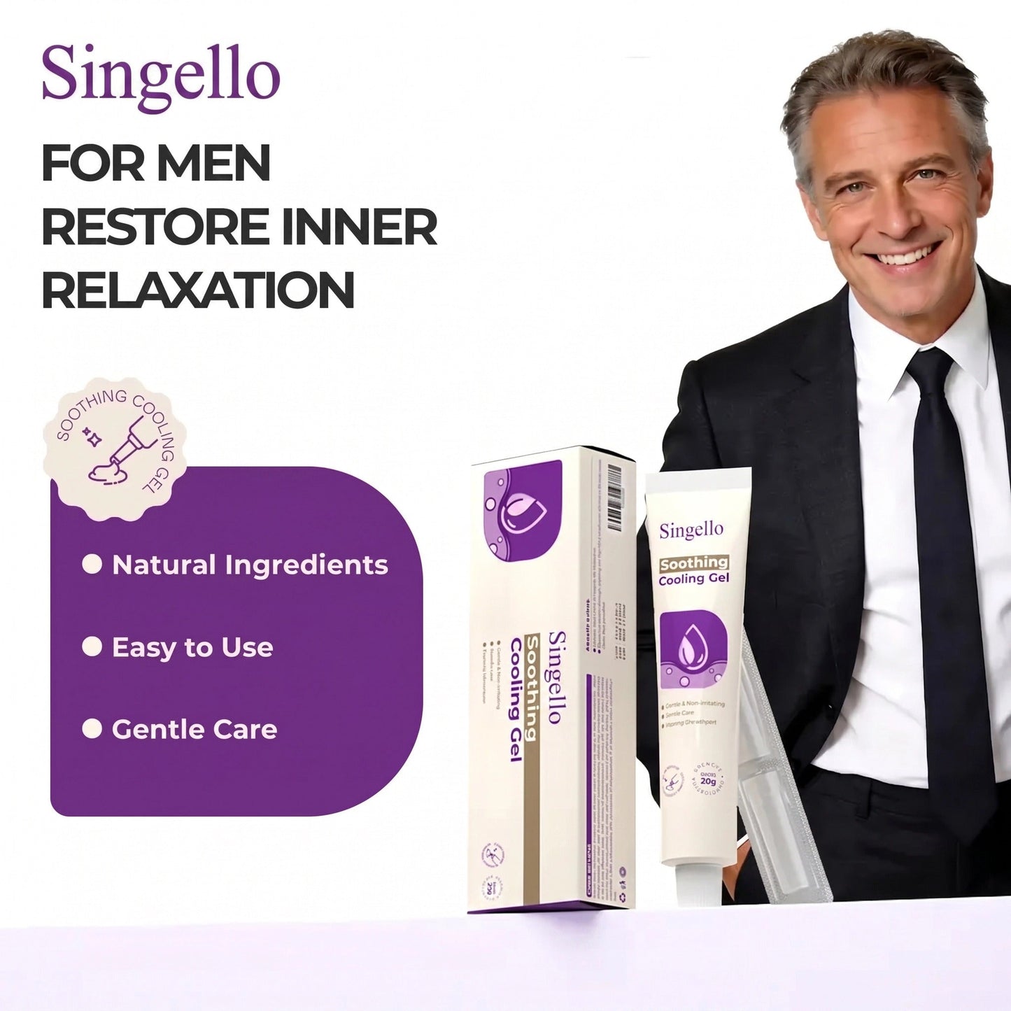 Singello® herbal care gel, gentle and non-irritating, suitable for daily