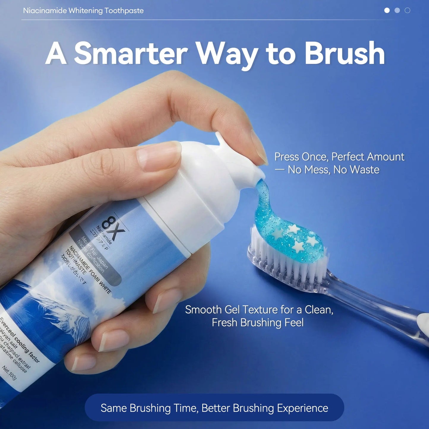 【Family Value Pack】Niacinamide Whitening Toothpaste for a Brighter, Fresher Smile