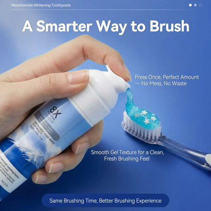 【Family Value Pack】Niacinamide Whitening Toothpaste for a Brighter, Fresher Smile