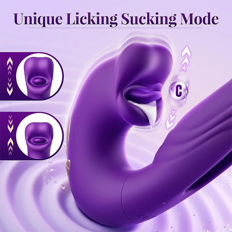 💋 Sale 70% OFF 💋 2026 Upgraded LUMIVO™ 4-in-1 Flapping & Licking Vibrator