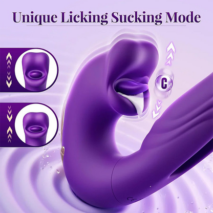 💋 Sale 70% OFF 💋 2026 Upgraded LUMIVO™ 4-in-1 Flapping & Licking Vibrator