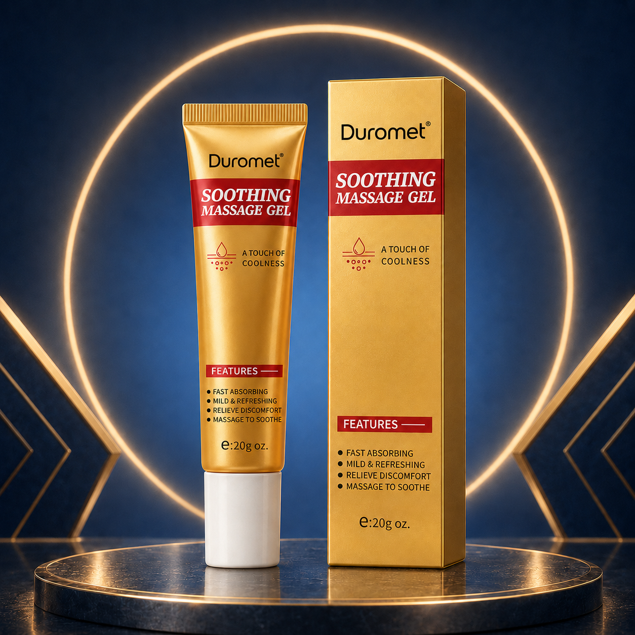 Duromet® Men’s Skin-Refining Gel – Gentle Daily Care, Fast-Absorbing & Non-Sticky
