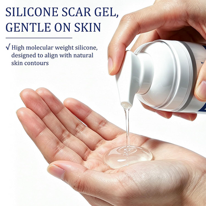 Silicone Scar Gel for Scars - Fragrance-Free, Non-Greasy Formula for Face & Body Scar Care & Appearance 🧴