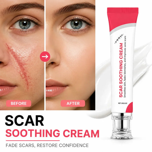 Advanced Silicone Scar Cream - Skin Repair Treatment for Surgical Acne Scars🩹