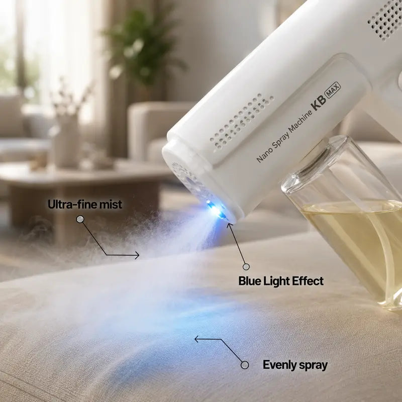 Nano pet deodorizer used on carpet