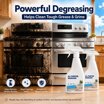 Multi-Purpose Degreaser-Home Multi-Surface Cleaner, Fabric & Floor Cleaning Spray for Carpet, Couch, Tile and Everyday Dirt