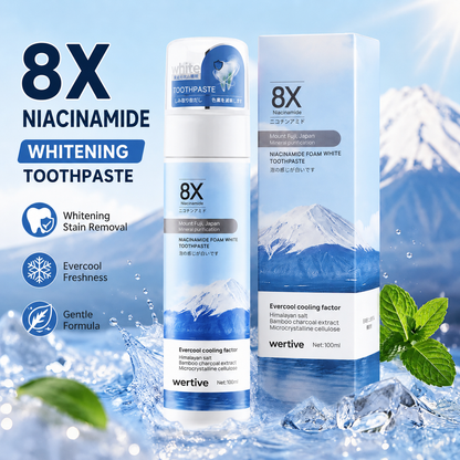 【Family Value Pack】Niacinamide Whitening Toothpaste for a Brighter, Fresher Smile