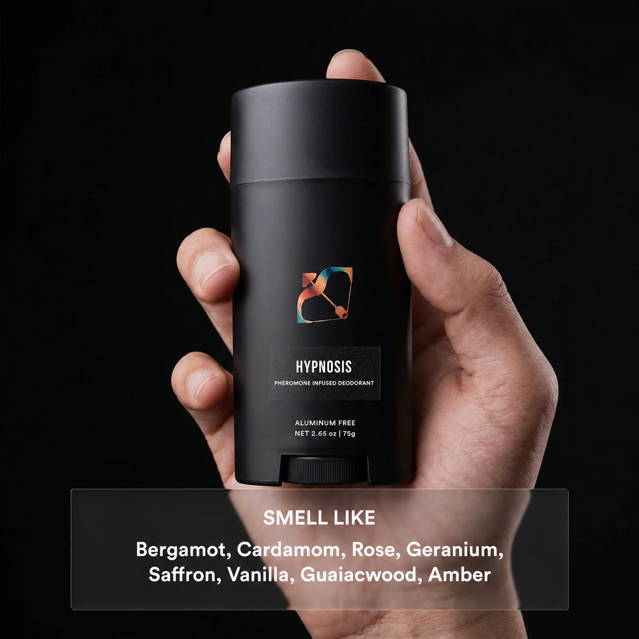 Block Odor, Trigger Desire. The Only Deodorant That Gets You Noticed