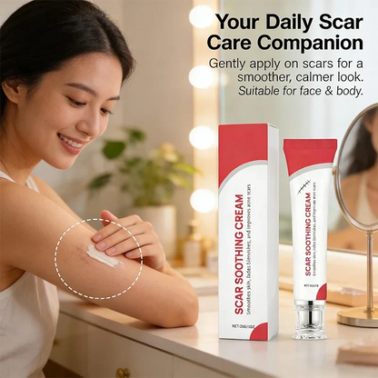 Advanced Silicone Scar Cream - Skin Repair Treatment for Surgical Acne Scars🩹