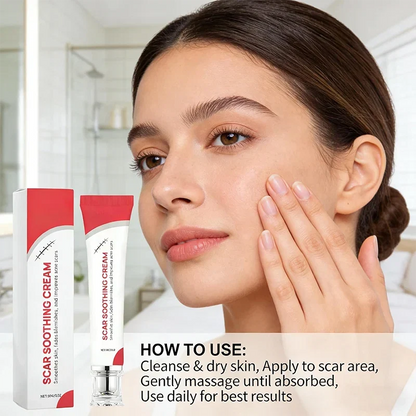 Advanced Silicone Scar Cream - Skin Repair Treatment for Surgical Acne Scars🩹