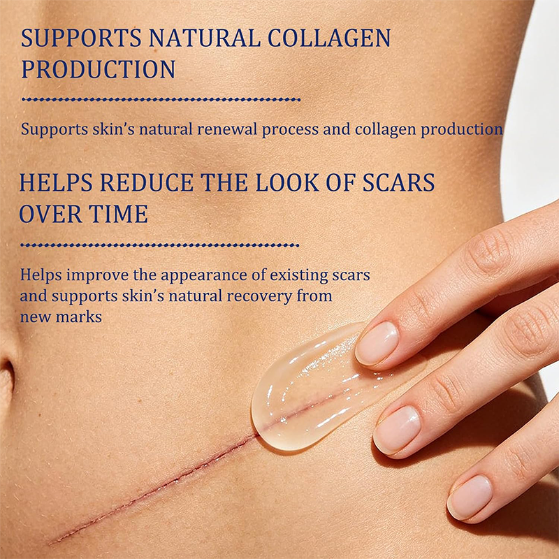 Silicone Scar Gel for Scars - Fragrance-Free, Non-Greasy Formula for Face & Body Scar Care & Appearance 🧴