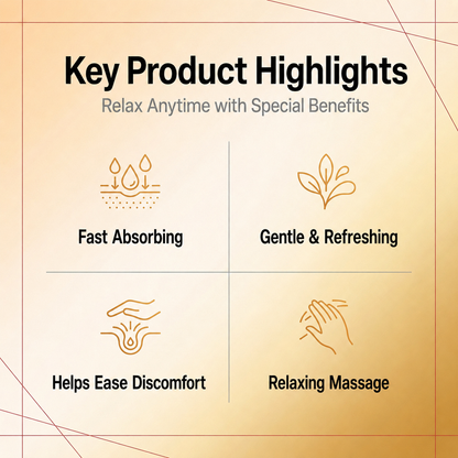 Soothing Massage Gel for Body Care – Moisturizing, Refreshing & Non-Greasy Daily Comfort