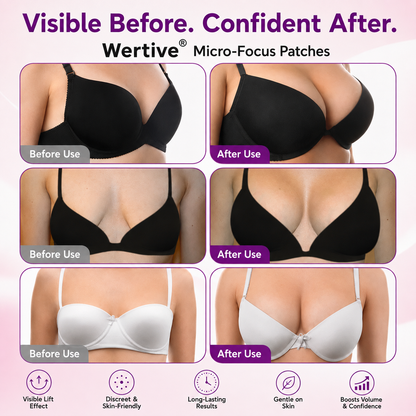 🍃Wertive®🔥🧉Advanced Nano-Microneedle Patch for Targeted Breast Enhancement