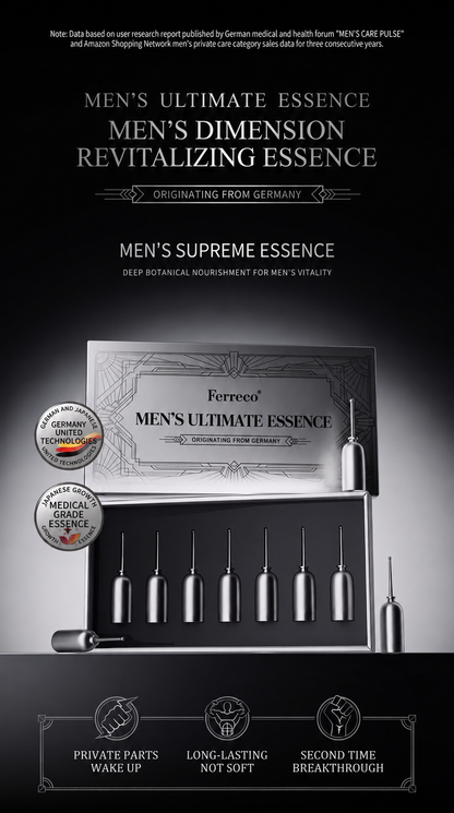【Ultimate Power Formula】German-Japanese Dual Research Men's Premium Intimate Care Essence – Fast-Absorbing, High-Performance Formula for Elevated Confidence