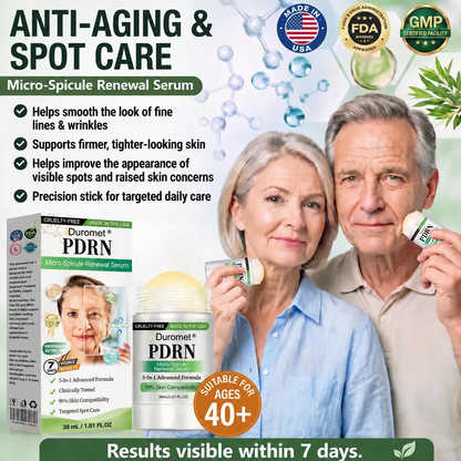 𝗗𝘂𝗿𝗼𝗺𝗲𝘁®𝑷𝑫𝑹𝑵 𝑨𝒏𝒕𝒊-𝑨𝒈𝒊𝒏𝒈 & 𝑻𝒂𝒓𝒈𝒆𝒕𝒆𝒅 𝑺𝒑𝒐𝒕 𝑪𝒂𝒓𝒆👨‍⚕️ Helps Smooth Wrinkles, Support Firmer-Looking Skin, and Improve the Appearance of Visible Spots in 7 Days ⏱️