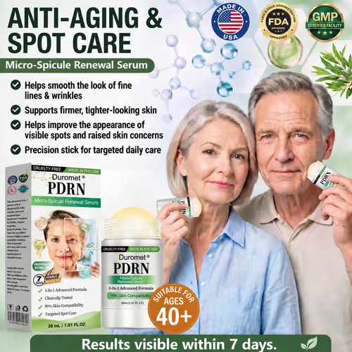 𝗗𝘂𝗿𝗼𝗺𝗲𝘁®𝑷𝑫𝑹𝑵 𝑨𝒏𝒕𝒊-𝑨𝒈𝒊𝒏𝒈 & 𝑻𝒂𝒓𝒈𝒆𝒕𝒆𝒅 𝑺𝒑𝒐𝒕 𝑪𝒂𝒓𝒆👨‍⚕️ Helps Smooth Wrinkles, Support Firmer-Looking Skin, and Improve the Appearance of Visible Spots in 7 Days ⏱️