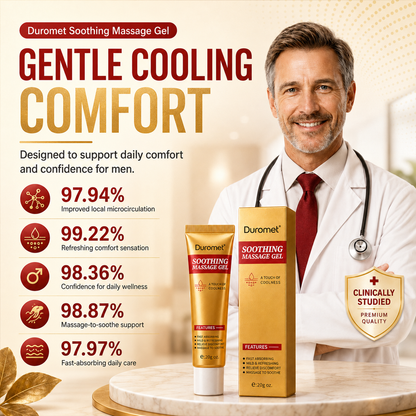 Duromet® Men’s Skin-Refining Gel – Gentle Daily Care, Fast-Absorbing & Non-Sticky