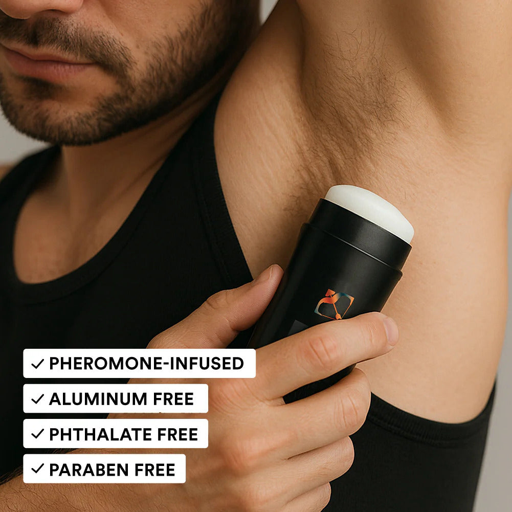 Block Odor, Trigger Desire. The Only Deodorant That Gets You Noticed