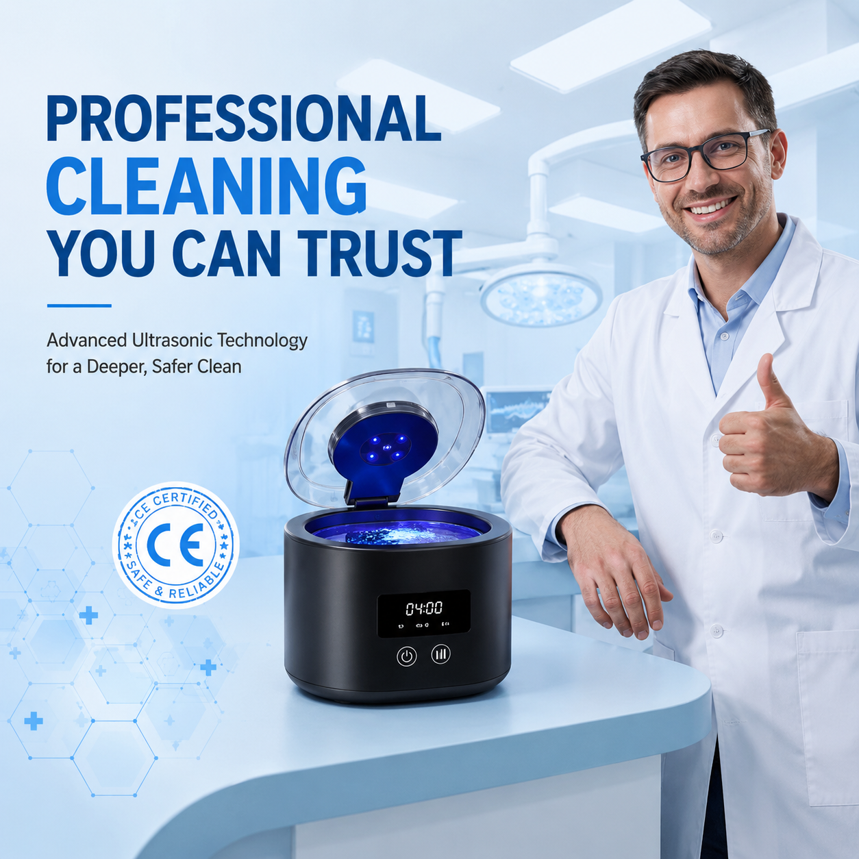 Ultrasonic Retainer Cleaner