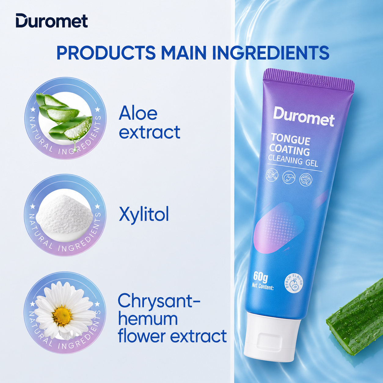 Tongue Cleaning Gel Bundle for Refreshing Oral-max