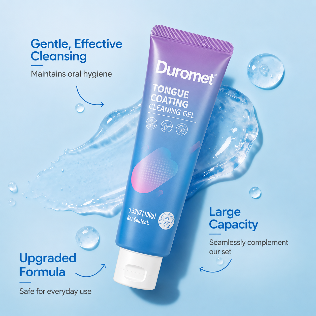 Tongue Cleaning Gel Bundle for Refreshing Oral-max