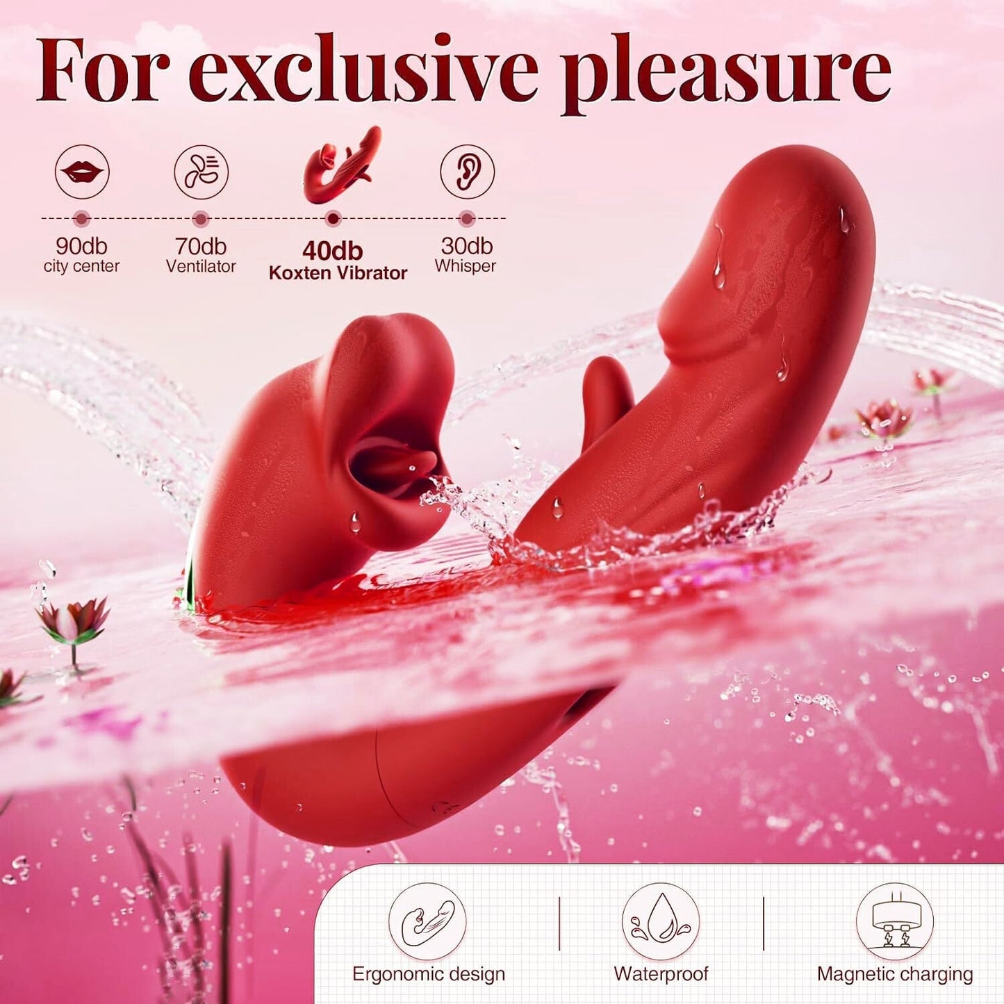 💋 Sale 70% OFF 💋 2026 Upgraded LUMIVO™ 4-in-1 Flapping & Licking Vibrator